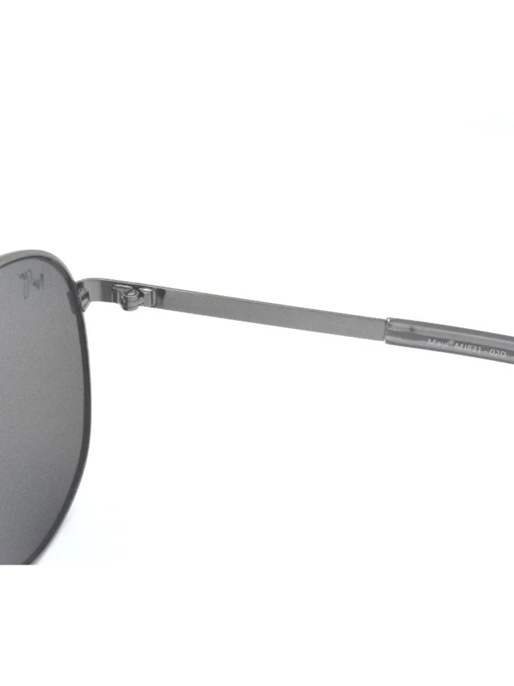 Maui Jim Seacliff Mj 831-02D Gunmetal / Blue Polarized